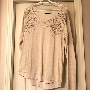 Beaded sweatshirt
